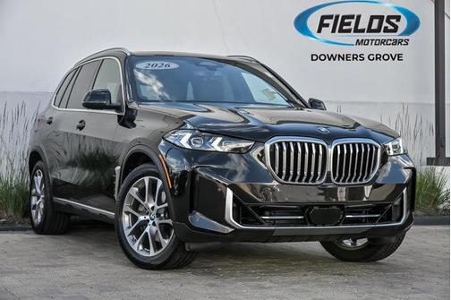 Black Sapphire Metallic 2026 BMW X5 xDrive40i