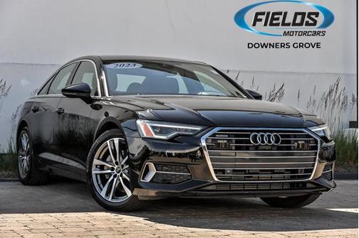 Mythos Black Metallic 2023 Audi A6 55 Premium Plus