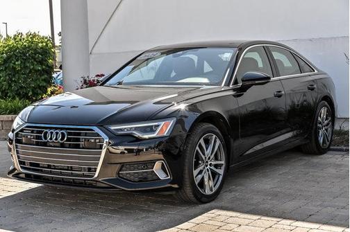Mythos Black Metallic 2023 Audi A6 55 Premium Plus