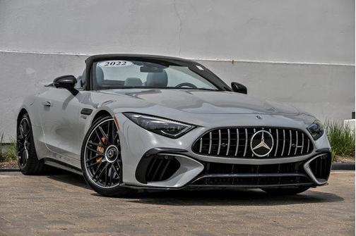 Alpine Gray 2022 Mercedes-Benz AMG SL 63 Base
