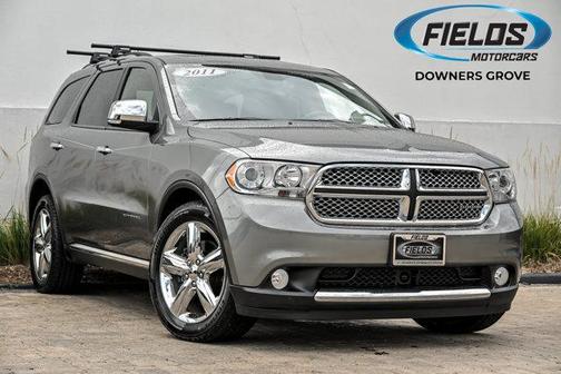 Mineral Gray Metallic 2011 Dodge Durango Citadel