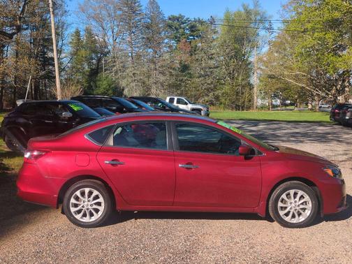 Scarlet Ember Tintcoat 2019 Nissan Sentra SV