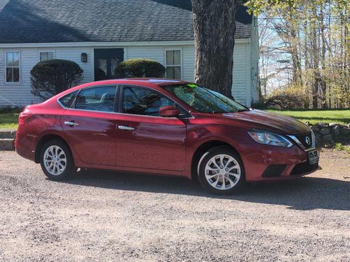 Scarlet Ember Tintcoat 2019 Nissan Sentra SV