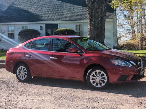 Scarlet Ember Tintcoat 2019 Nissan Sentra SV