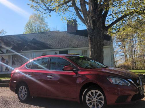 Scarlet Ember Tintcoat 2019 Nissan Sentra SV