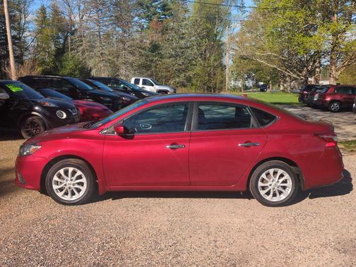 Scarlet Ember Tintcoat 2019 Nissan Sentra SV