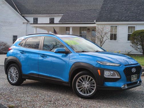 Surf Blue 2021 Hyundai KONA SEL Plus