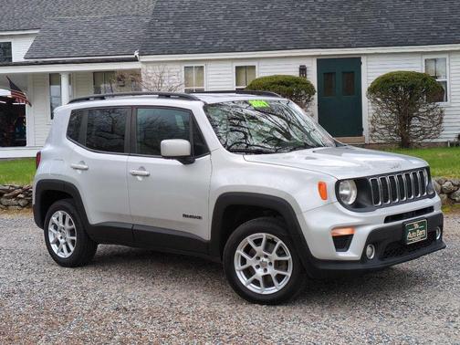 Glacier Metallic Clearcoat 2021 Jeep Renegade Latitude