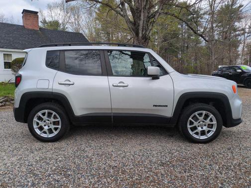 Glacier Metallic Clearcoat 2021 Jeep Renegade Latitude