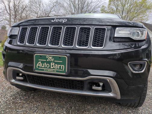 BLACK 2016 Jeep Grand Cherokee Overland