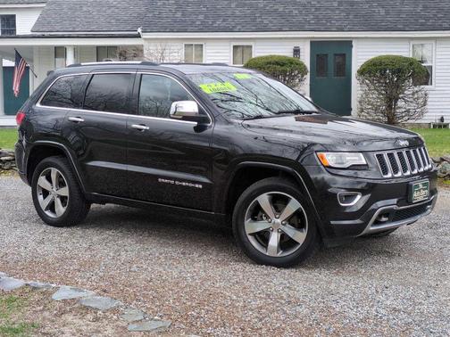 BLACK 2016 Jeep Grand Cherokee Overland