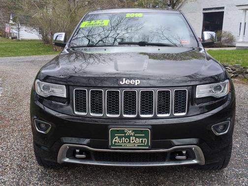 BLACK 2016 Jeep Grand Cherokee Overland