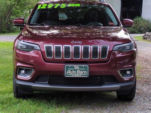 Velvet Red Pearlcoat 2019 Jeep Cherokee Limited