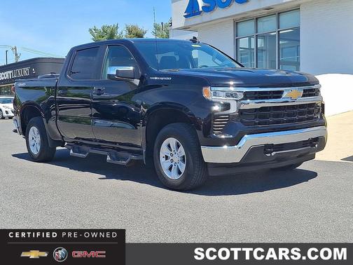 Black 2022 Chevrolet Silverado 1500 LT