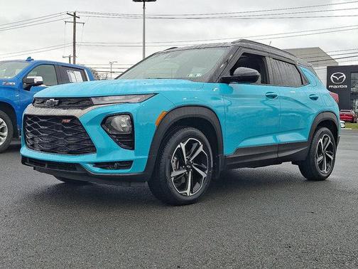 Oasis Blue 2021 Chevrolet Trailblazer RS