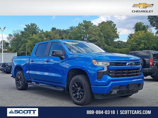 Riptide Blue Metallic 2025 Chevrolet Silverado 1500 RST