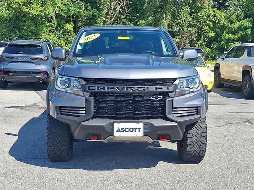 Satin Steel Metallic 2021 Chevrolet Colorado ZR2