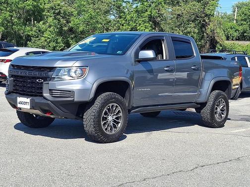 Satin Steel Metallic 2021 Chevrolet Colorado ZR2