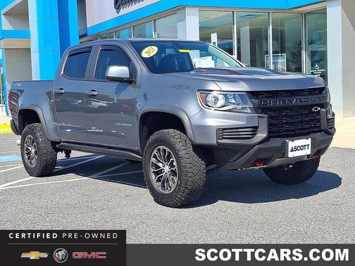 Satin Steel Metallic 2021 Chevrolet Colorado ZR2
