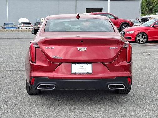 Radiant Red Tintcoat 2023 Cadillac CT4 Premium Luxury