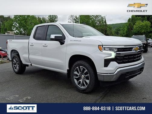 Summit White 2026 Chevrolet Silverado 1500 LT