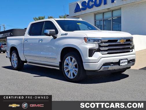 Iridescent Pearl Tricoat 2024 Chevrolet Silverado 1500 High Country