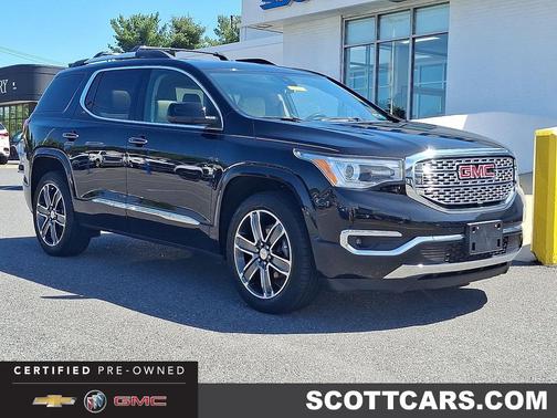 Ebony Twilight Metallic 2018 GMC Acadia Denali