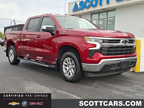Radiant Red Tintcoat 2023 Chevrolet Silverado 1500 LT
