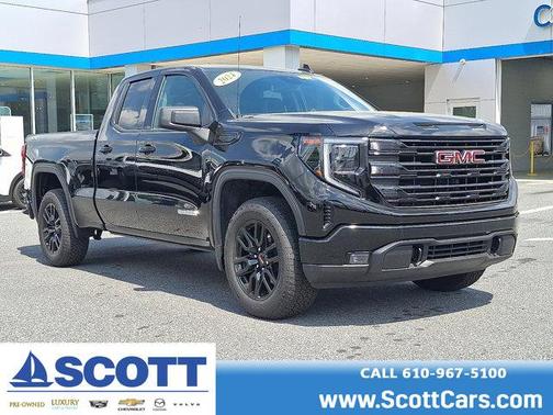 Onyx Black 2024 GMC Sierra 1500 Elevation