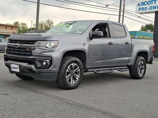 Satin Steel Metallic 2022 Chevrolet Colorado Z71