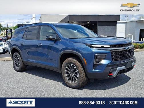 Lakeshore Blue Metallic 2026 Chevrolet Traverse AWD Z71