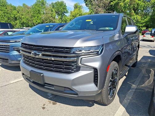 Satin Steel Metallic 2021 Chevrolet Tahoe 4WD RST