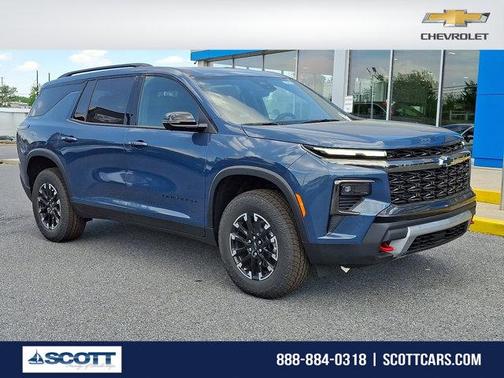 Lakeshore Blue Metallic 2026 Chevrolet Traverse AWD Z71
