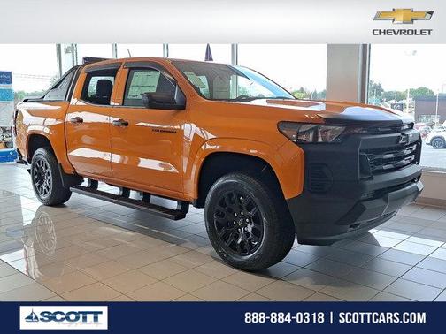 Sunrise Orange 2026 Chevrolet Colorado WT