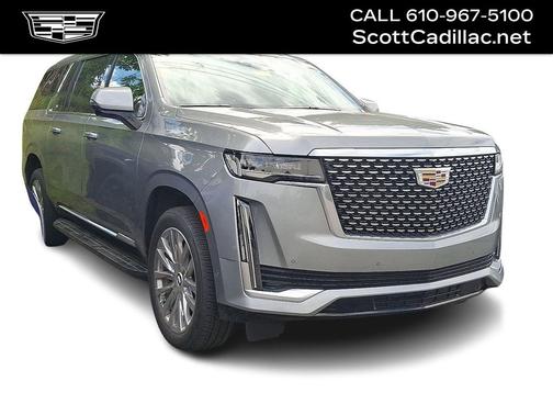 Argent Silver Metallic 2024 Cadillac Escalade ESV Premium Luxury