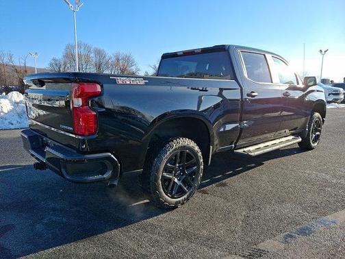 Black 2025 Chevrolet Silverado 1500 Custom Trail Boss