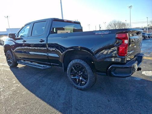 Black 2025 Chevrolet Silverado 1500 Custom Trail Boss