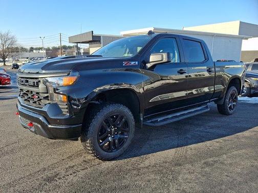 Black 2025 Chevrolet Silverado 1500 Custom Trail Boss