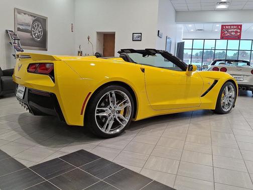 Velocity Yellow Tintcoat 2015 Chevrolet Corvette Stingray Z51