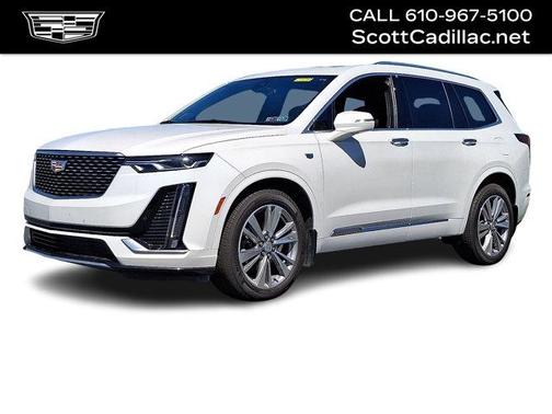 Crystal White Tricoat 2024 Cadillac XT6 Premium Luxury AWD