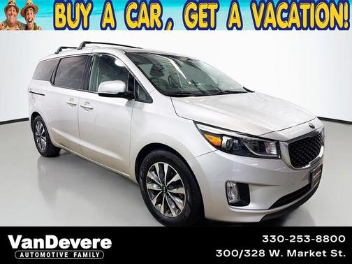 Bright Silver 2015 Kia Sedona SX