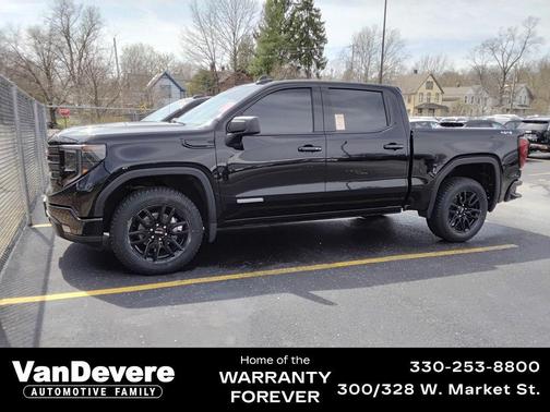 Onyx Black 2023 GMC Sierra 1500 Elevation