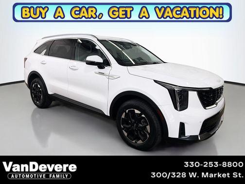 Glacial White Pearl 2025 Kia Sorento S