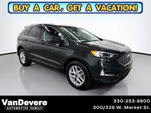 Forged Green Metallic 2023 Ford Edge SEL