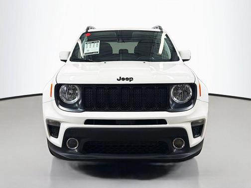 Alpine White Clearcoat 2020 Jeep Renegade Altitude