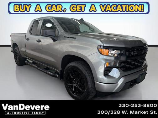 Sterling Grey Metallic 2023 Chevrolet Silverado 1500 Custom
