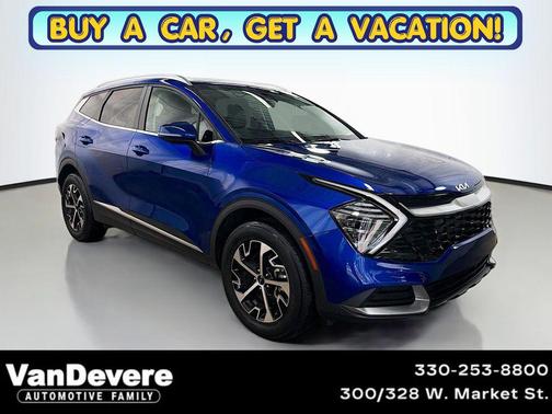 Sapphire Blue 2025 Kia Sportage EX