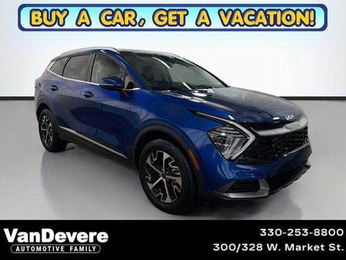 Sapphire Blue 2025 Kia Sportage EX