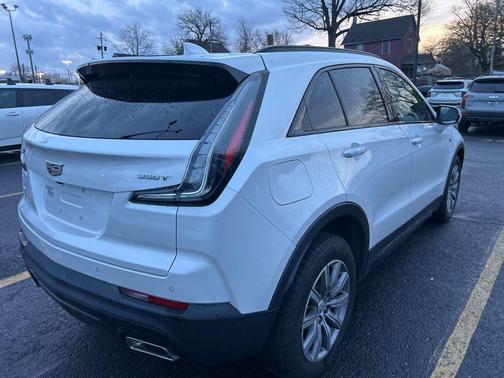 Crystal White Tricoat 2023 Cadillac XT4 Sport