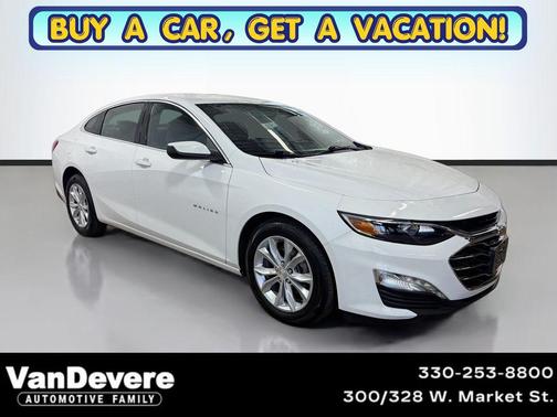 Summit White 2023 Chevrolet Malibu 1LT